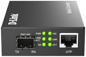 Convertitore D-LINK DMC-905/E, RJ45 10GBASE-T ↔ SFP+ 10GBASE-X