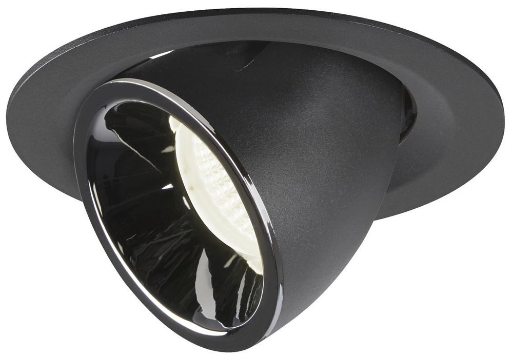 EB-LED-Downlight SLV NUMINOS GIMBLE M, 17.5W 500mA 1660lm 4000K 20° sz/chr