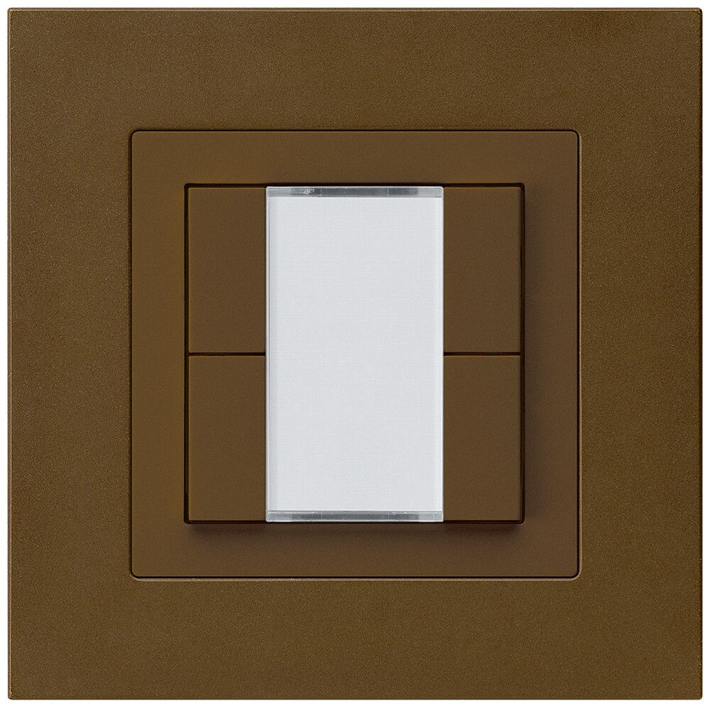 UP-Taster kallysto.pro KNX 4×s/e-link braun