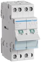 REG-Wechselschalter Hager SFL 16A 230V 0 Schliesser 0 Öffner 2 Wechsler 2TE