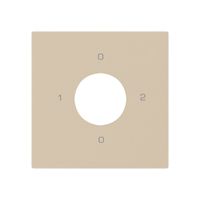 Kit de recouvrement kallysto pour interrupteur à clé S2/1 pôle beige