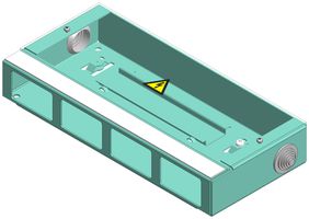 Anschlusskasten 4FLF horizontal DAK