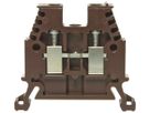Morsetto di passaggio componibile Woertz 0.5…4mm² 32A 1000V vite 2×1 DIN 35mm ma