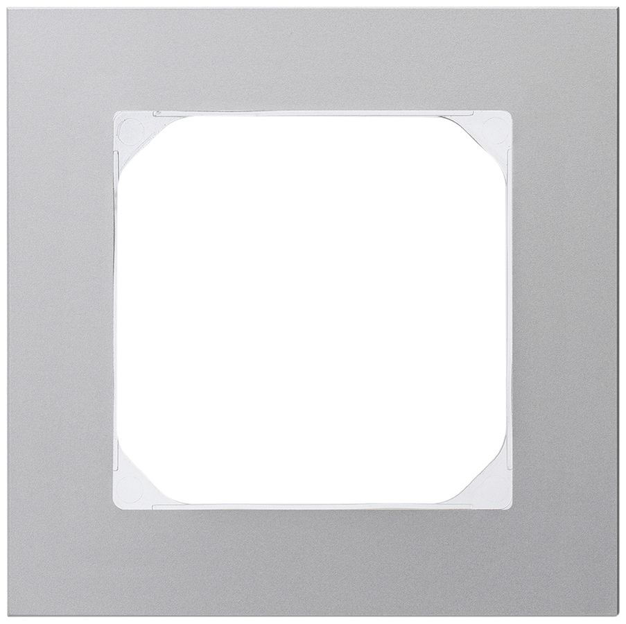 Abdeckrahmen KAL.art 1×1 94×94mm Al natur