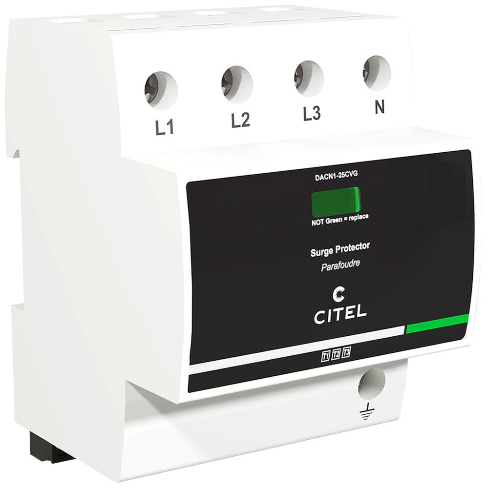 Blitzstromableiter  Citel DACN1-25CVGS Typ 1+2+3, 3-polig