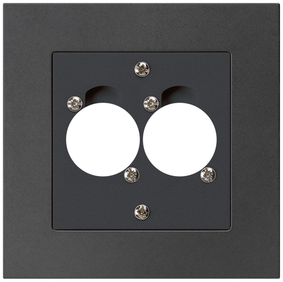 Kit di montaggio INC per 2 XLR kallysto.pro nero