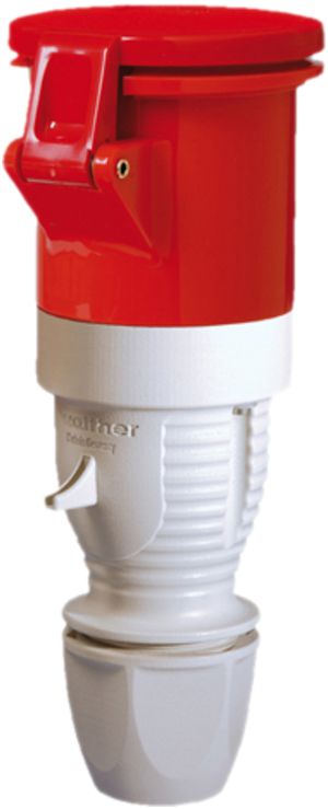 Presa mobile CEEtyp 5L 63A 6h IP44 con premistoppa cont.nich.