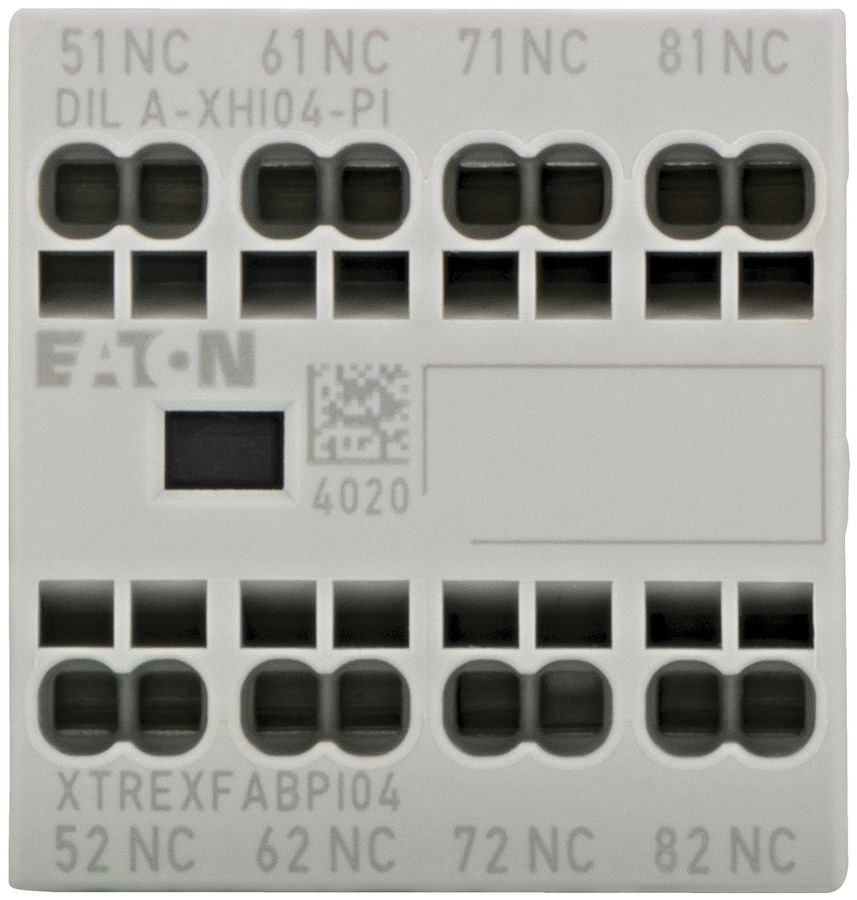 Hilfsschalter Eaton, 4P, Ith=16A, 4Ö, Frontbefestigung, Push-in-Klemmen