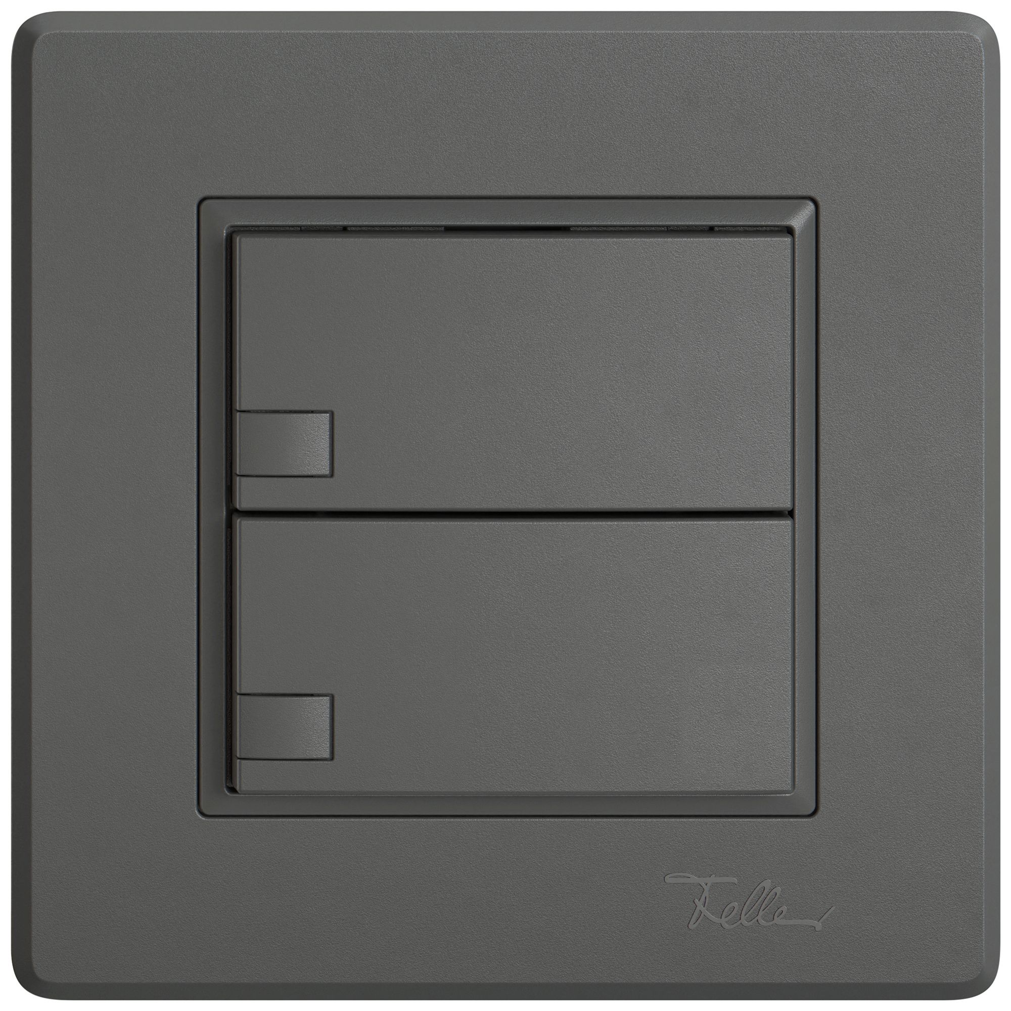 UP-Universaltaster EDIZIO.liv UNI SNAPFIX® o.LED 2× 1-Tbed.dgu