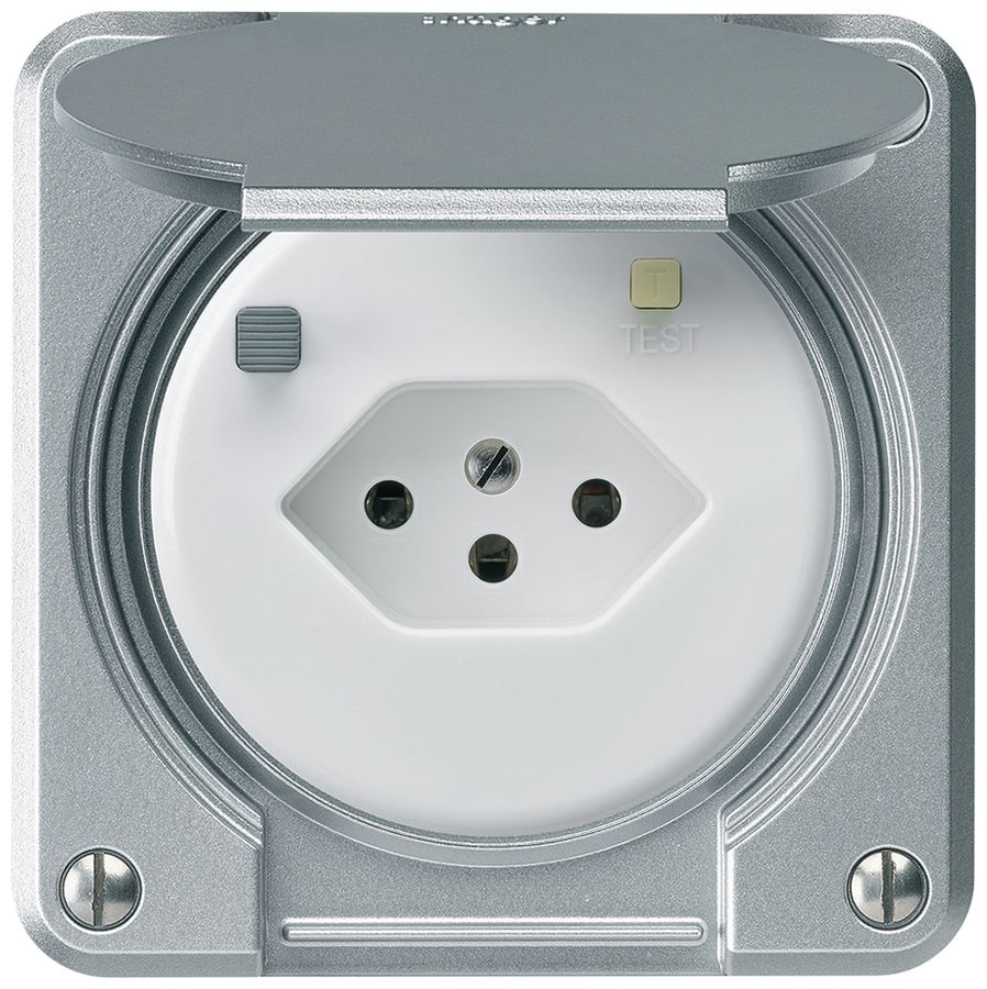 Prise FI ENC robusto C T13 30mA aluminium