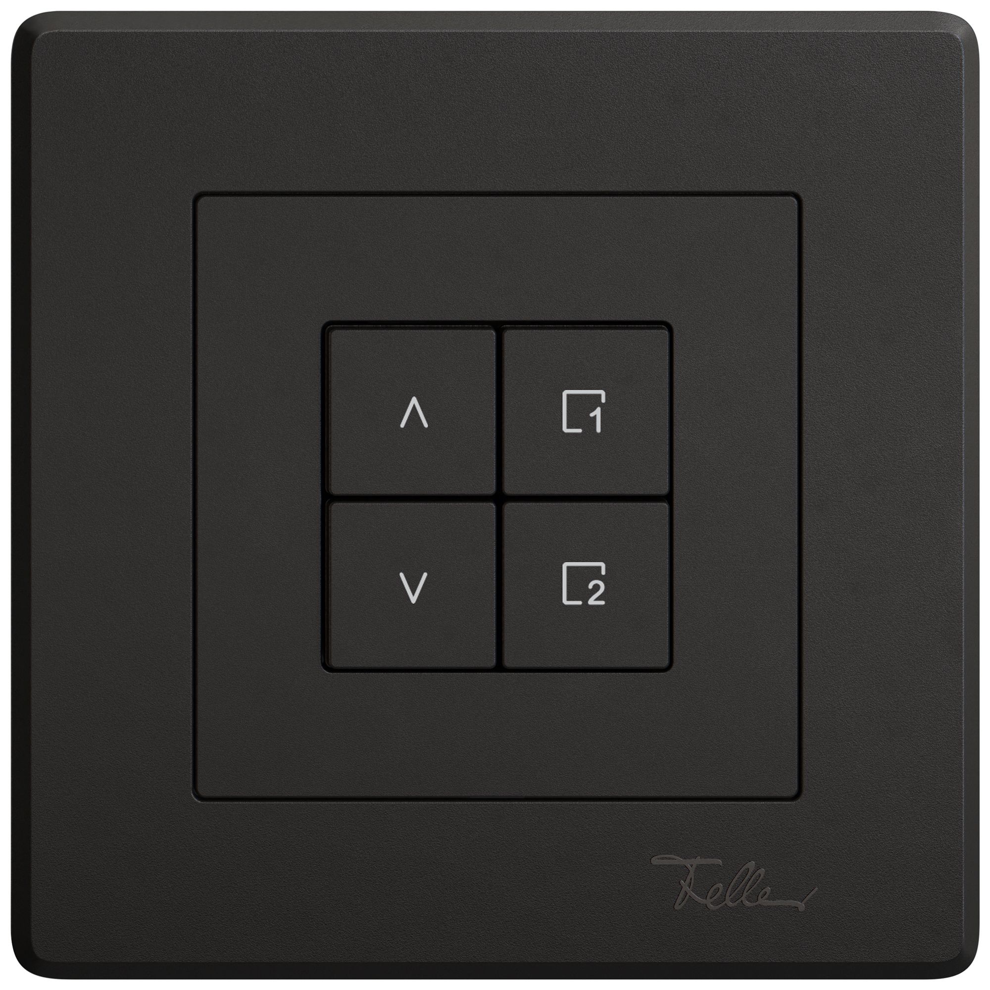 Interrupteur stores ENC EDIZIO.liv Wiser SNAPFIX® 1 scène 4 touches WLAN no