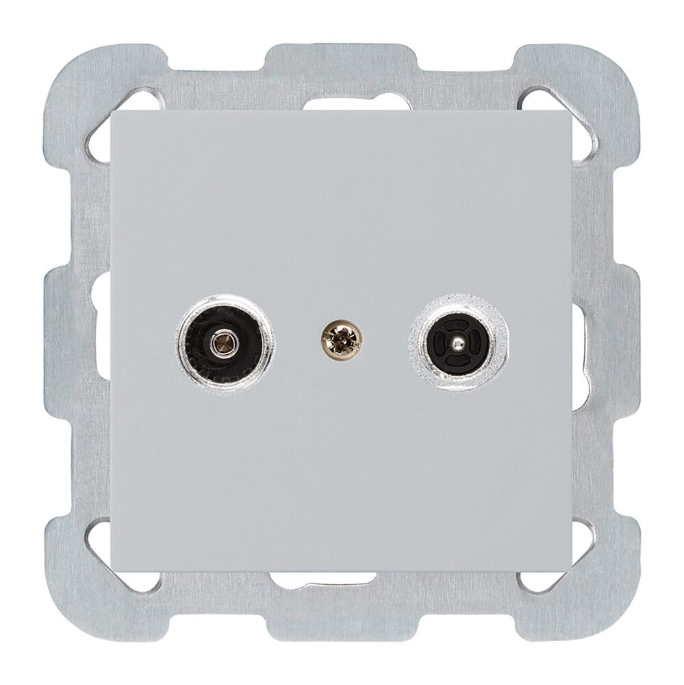 Presa antenna INC kallysto R/TV montaggio B 11dB 2GHz grigio chiaro