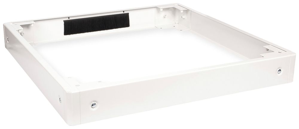 Socle ROLINE 800×100×800mm complet gris acier