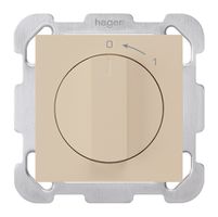 Contatto rotativo INC 0<-1/2L beige kallysto con manopola