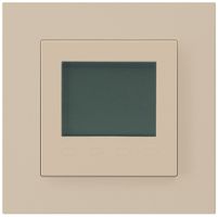 UP-Raumthermostat kallysto.pro C mit Display beige