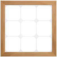 Abdeckrahmen KAL.art 3×3 214×214mm Birnbaum
