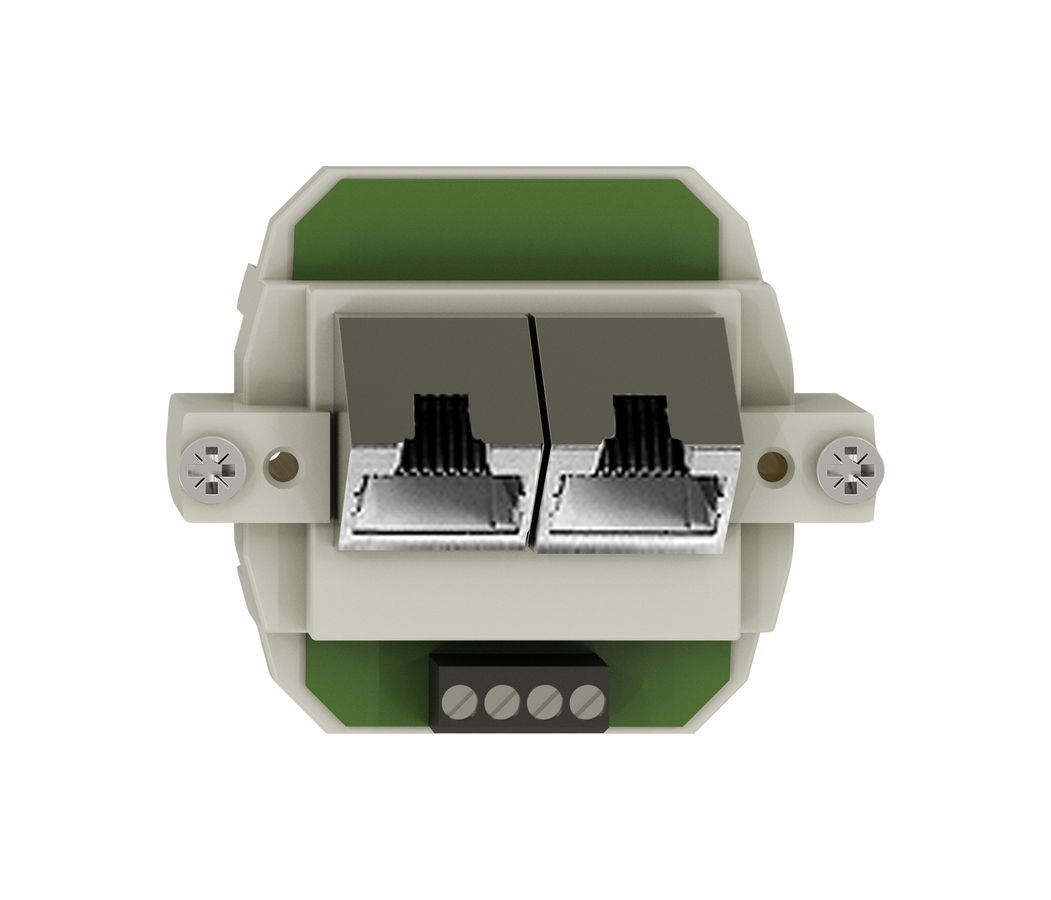 Einsatz BSE 2×RJ45 getrennt