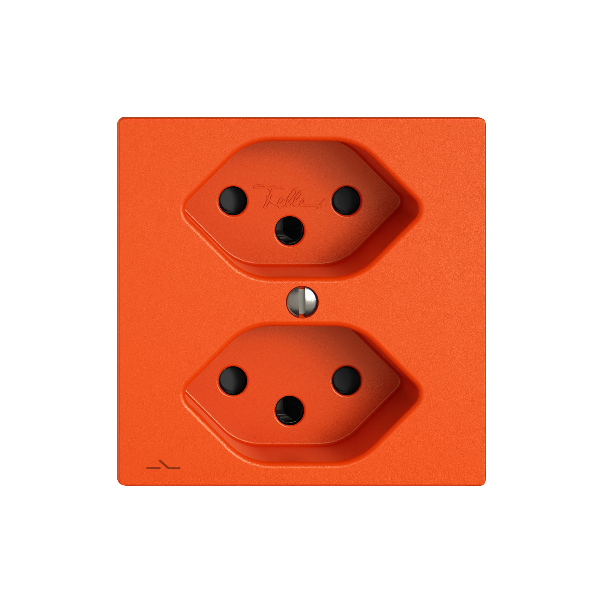 Steckdose EDIZIO.liv SNAPFIX® 2×T13 1×S mit Shutter or