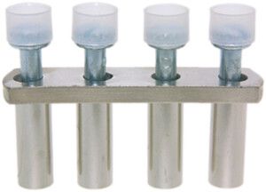 Querverbindung Woertz 81535/4, 4L, zu Reihenklemmen Serie 30400, 30403