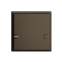 UP-Taster KNX 1-fach EDIZIOdue colore coffee RGB mit LED