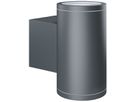 LED-Wandleuchte ESYLUX ALVA 8W 3000K 2×50° anthrazit IP65
