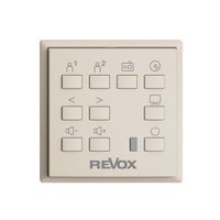 Commande murale EDIZIOdue pour Voxnet F, avec 10 bout., LED, IR, crema