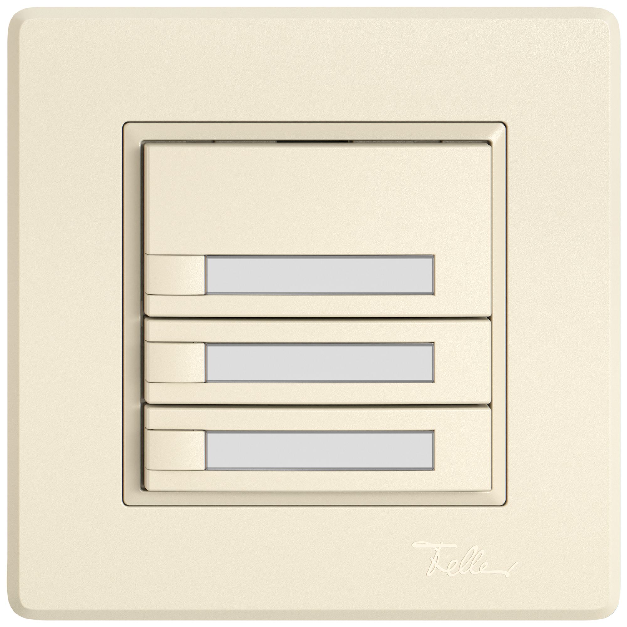 Pulsante KNX RGB INC EDIZIO.liv SNAPFIX® sensore temp.s.LED targ.3× com.1T cr