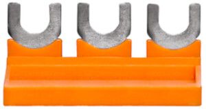 Querverbinder Weidmüller WKB 2/3 gesteckt 3L Raster 7.9mm isoliert orange