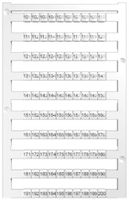 Striscia di marcatura cifre orizzontale 5mm bianco numero da 101…200