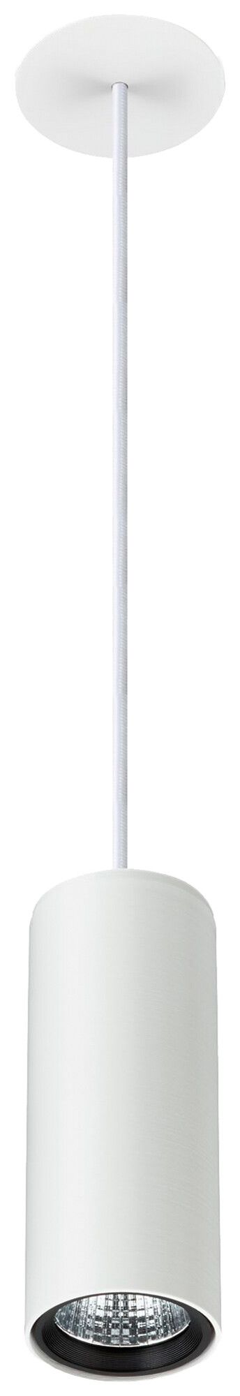 LED-Pendelleuchte Philips GreenSpace 11.8W 1700lm 3000K Ø65×165mm weiss