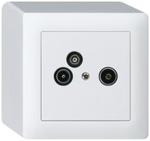 Prise pour antenne AP R/TV/données kallysto 2GHz 10.5db blanc