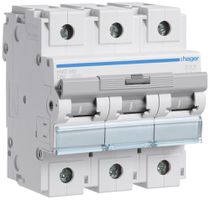 Leitungsschutzschalter Hager MCB 3P 230V Typ D 80A 4.5TE