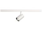 Spot LED SLV NUMINOS XS 1×8.7W 750lm 940 20° DALI 48V AD Ø50mm bianco/argento