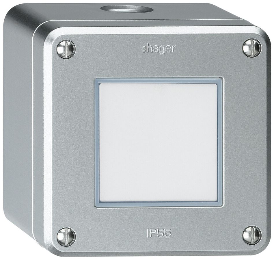 Luminaire LED AP robusto IP55 aluminium LED blanc