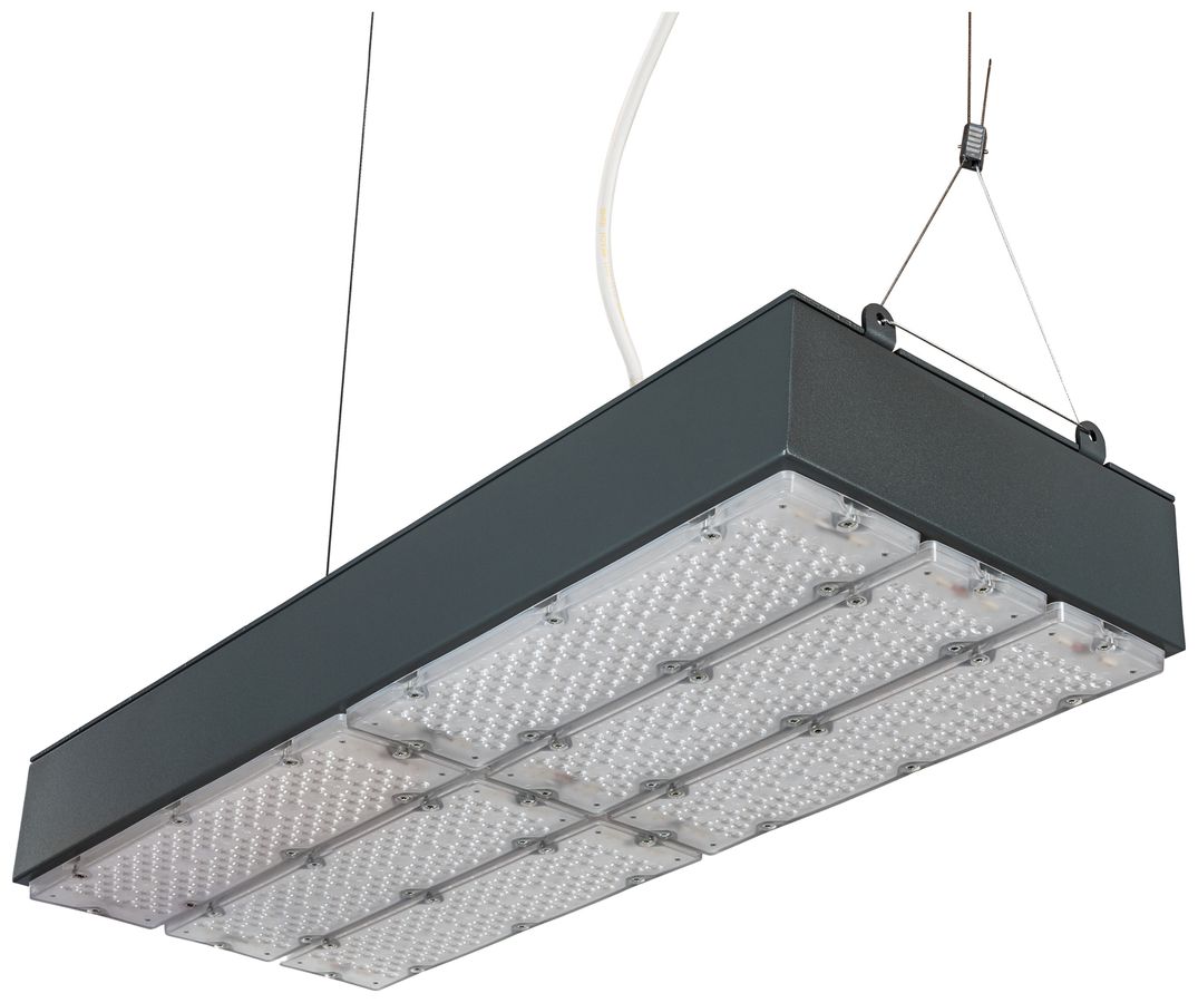 LED-Hallenstrahler Sylvania KubiXx AISLE 188W 32500lm 840 IP65 DIM 732×280