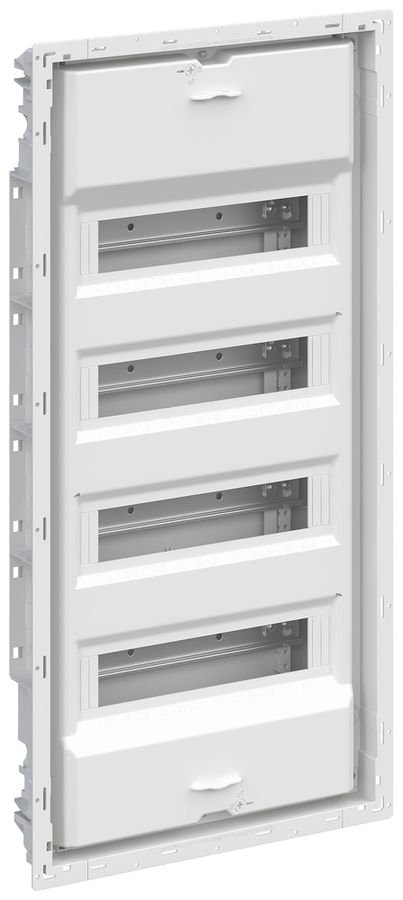 UP-Kleinverteiler ABB UK648NB, 4-reihig, 48TE, 730×367×95mm, weiss