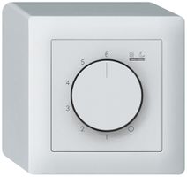 AP-Raumthermostat kallysto An/Aus 230VAC 4A 88×88mm weiss