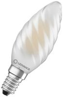 LED-Lampe LEDVANCE CLAS BW E14 3.4W 470lm 2700K DIM Ø35×100mm mattiert