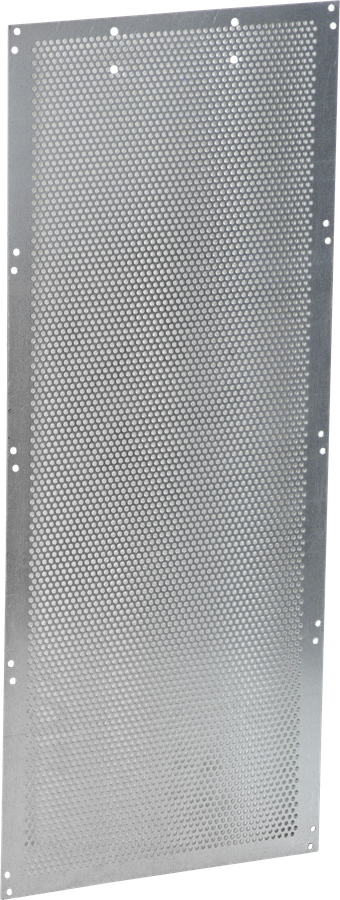 Montageplatte Hager univers N 610×248mm Lochung rostfreier Stahl