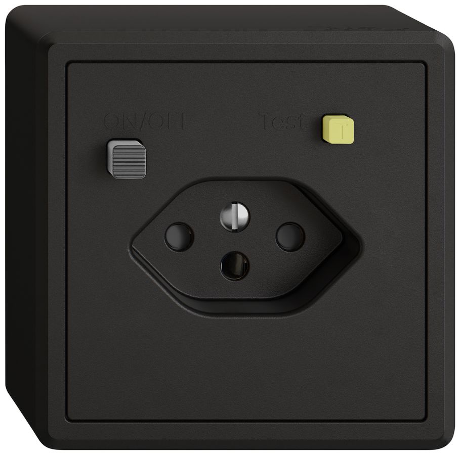 Prise FI AP EDIZIO.liv 1×T13 avec shutter no