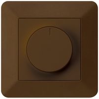 UP-Drehdimmer kallysto.trend Phasenanschnitt 20…500VA braun