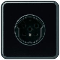 UP-Steckdose basico T15 schwarz