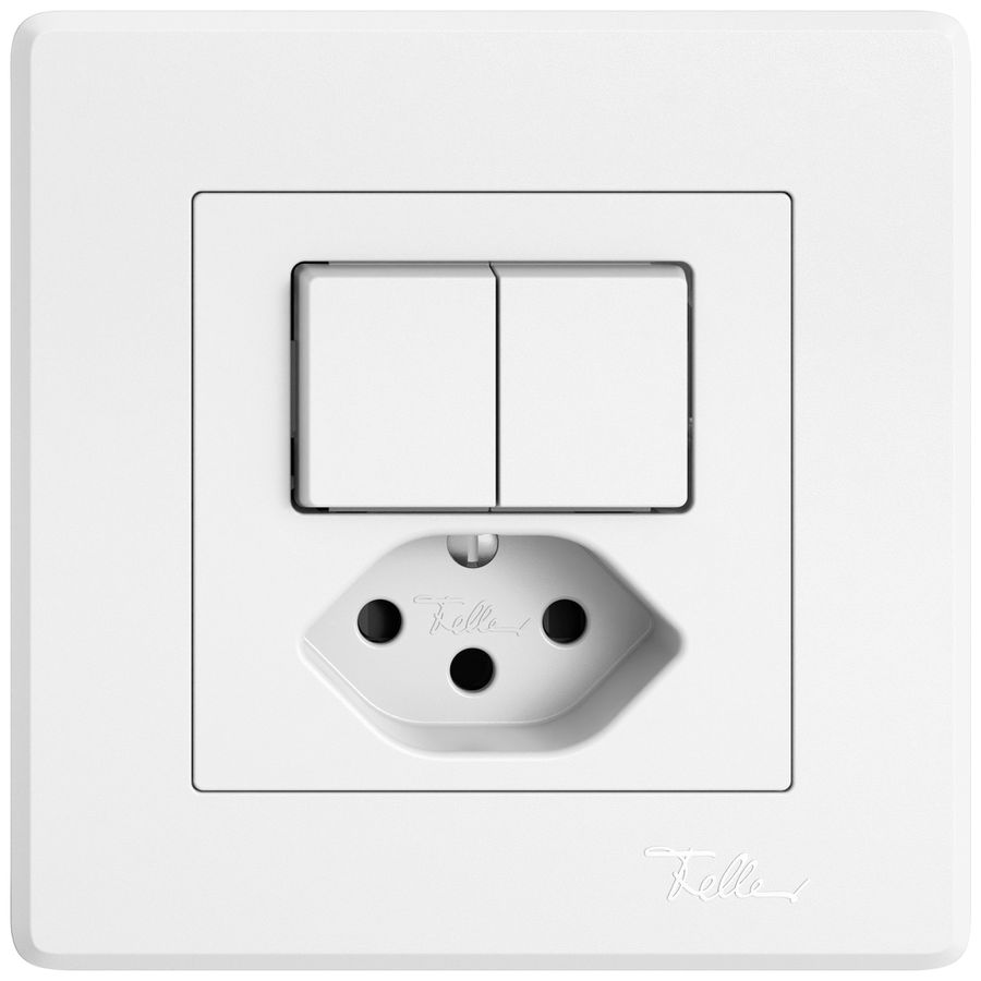 UP-Kombination EDIZIO.liv SNAPFIX® AR+Schema 3+T13 mit Shutter ws