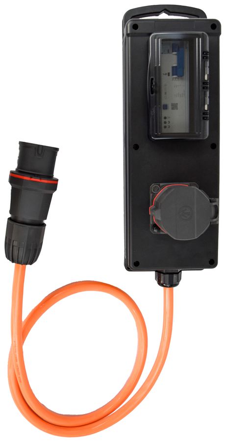 Stromverteiler Protection-Box PRCD-B T841 1×32A 5p 400 V CEE32 IP54 2m