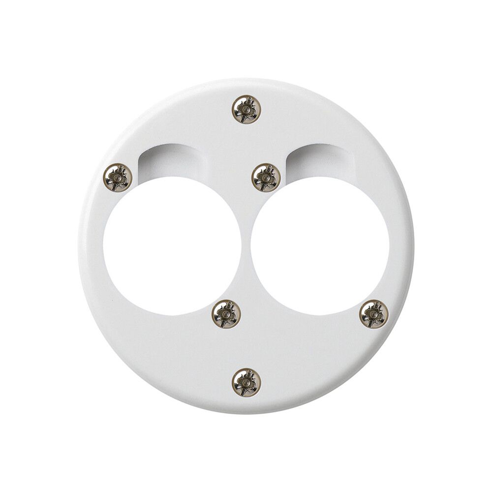 Kit di montaggio per 2 XLR bianco basico