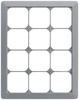 UP-Abdeckrahmen kallysto.trend 4×3 fjord 274×214mm