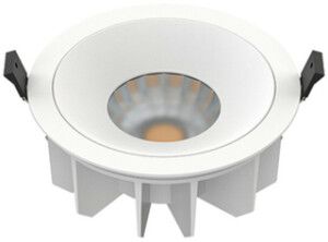 Downlight LED SLV DOWNLIGHT P 165 19W 1950…3960lm 3000K IP54 WB Ø150mm blanc