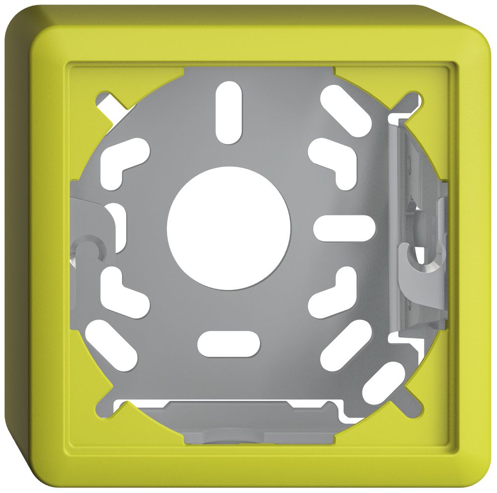 Kappe mit Grundplatte 39mm EDIZIOdue lemon