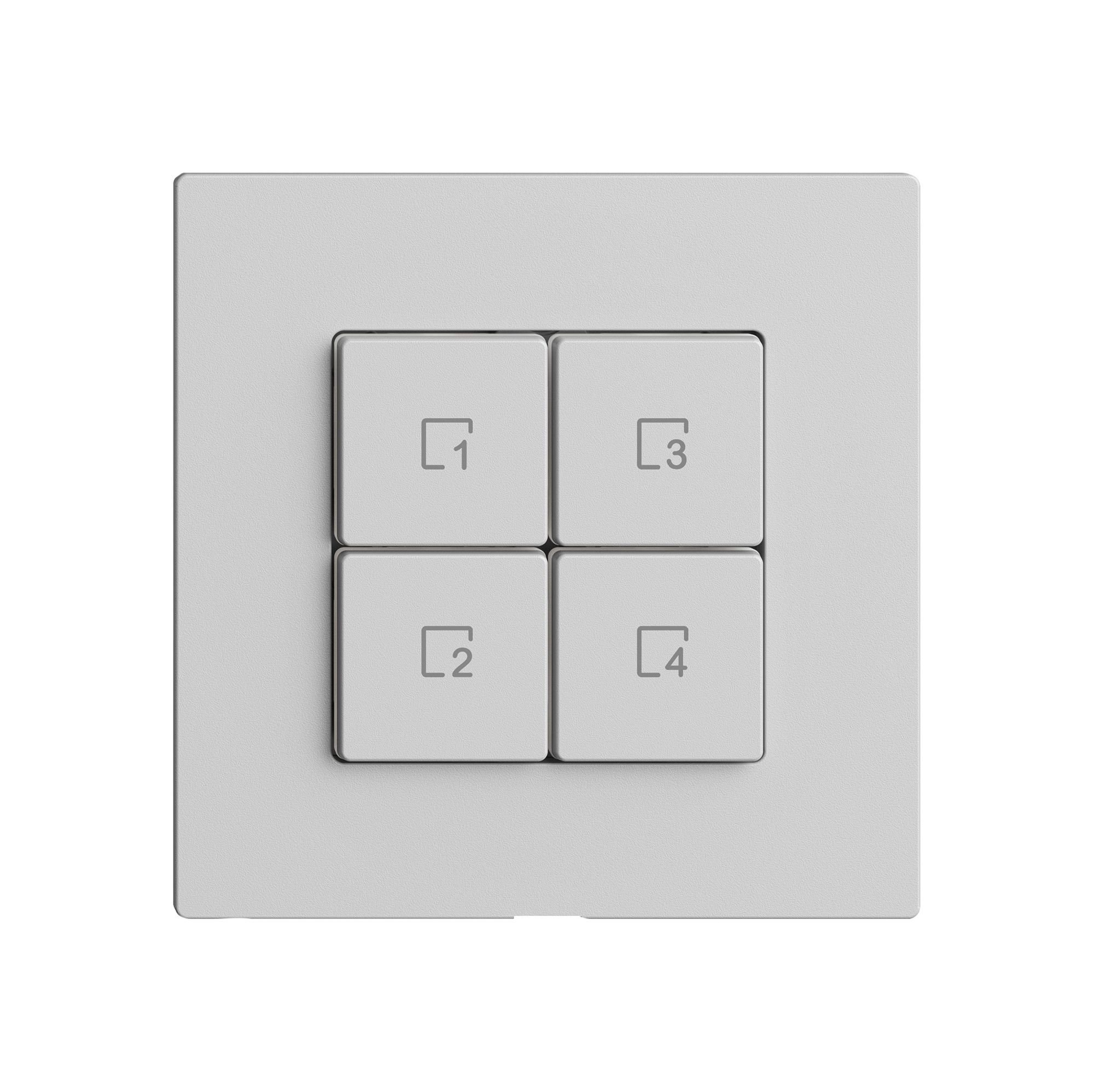 Commande pour poussoir scènes EDIZIOdue Wiser 4 scènes 4t grc