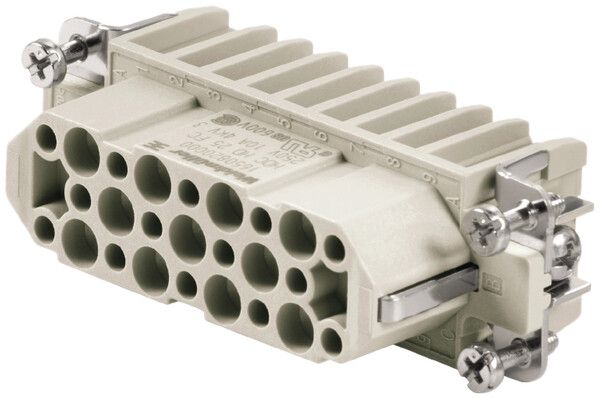 Buchseneinsatz Weidmüller HDC HD 250V 10A 25L Crimpanschluss Gr.5